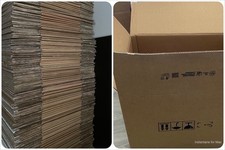 scatole di cartone robuste SECONDO UTILIZZO 2 onde 60x45x45cm preventivo