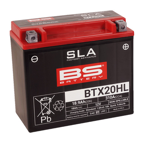 Batteria btx20hl 18 9 - bs,