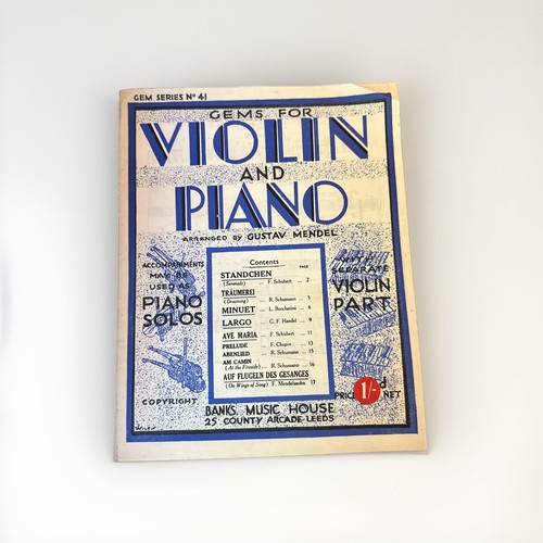 Gemme per violino - , e