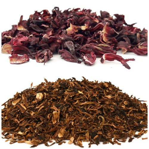 Dried hibiscus flowers - dried,