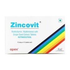 Zincovit Multivitaminico Multiminerale con Estratto di Semi d'Uva Compresse N...