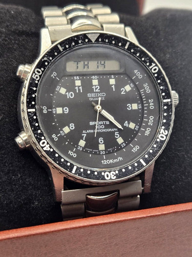 Vintage seiko mens baby - seiko, arnie