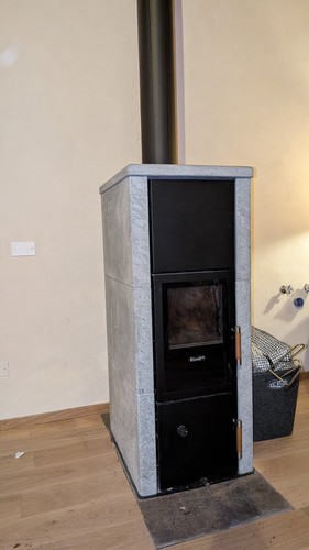 Termostufa legna usata - a,