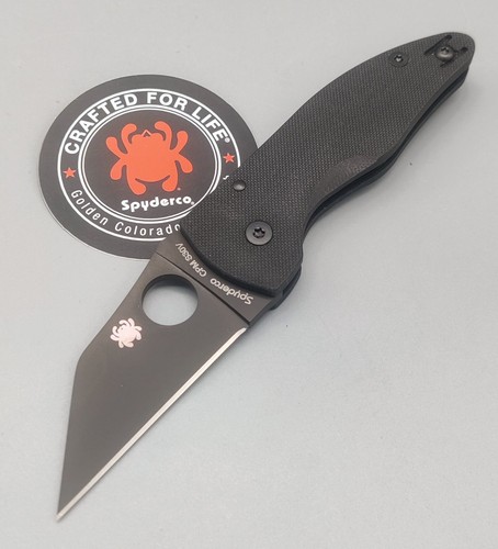 Spyderco microjimbo g10 black - microjimbo,