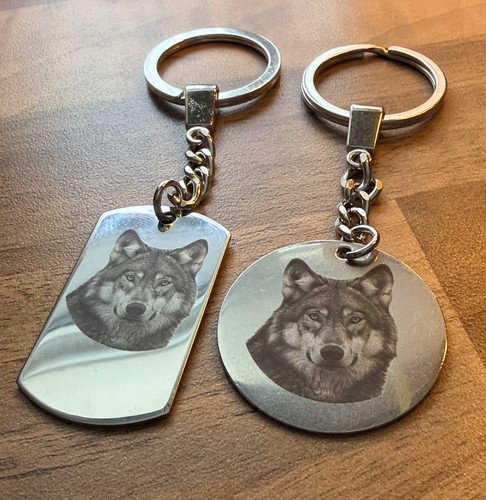 Personalised laser engraved