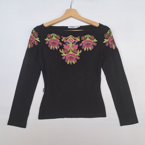 Maglia moschino nero taglia - moschino,
