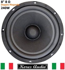 Kores Audio K-R8D Woofer Universale 8" Pollici 20/21 Cm 8 Ohm 240W Professionale
