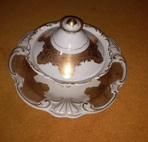 Zuppiera porcellana vintage - zuppiera, in
