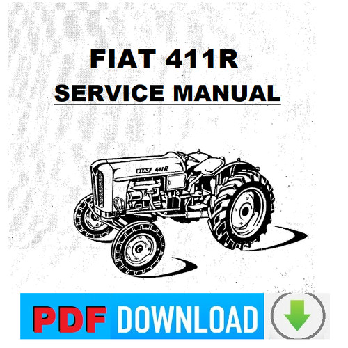 Trattore fiat 411r manuale - trattore,