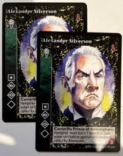 Vtes 2x Alexander Silverson NB Malkavian 168