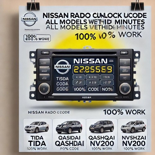 Nissan codice radio - ✅,