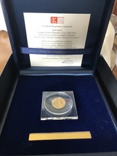 Ultimo Pezzi moneta /medaglia Oro  Commemorativa 100 Anni Prima Guerra Mondiale
