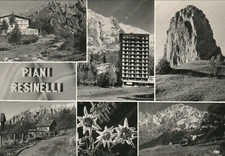 1996 PIANI RESINELLI Panorama albergo baita montagna Lecco Cartolina