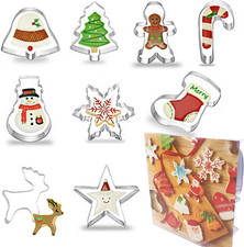 9 Pezzi Natale Formine per