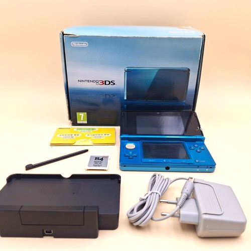 Nintendo 3ds aqua blue - nintendo, ctr-001
