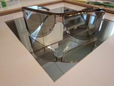 occhiali da sole GUCCI sunglasses GG1729/S YB7VU 72-11 silver gray vintage 90s