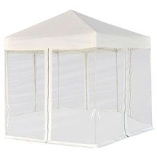 Gazebo Esagonale Pop-Up con 6