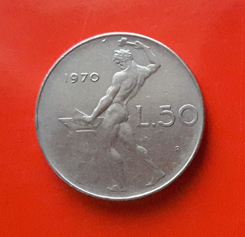 Lire 1970 con cifre della - lire,