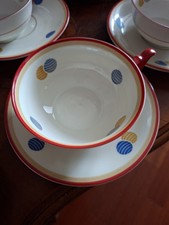 10 Tazze Da Te Porcellana Bavaria Mitterteich Anni 1931-1945