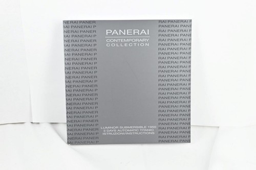 Panerai manual for luminor - manual,