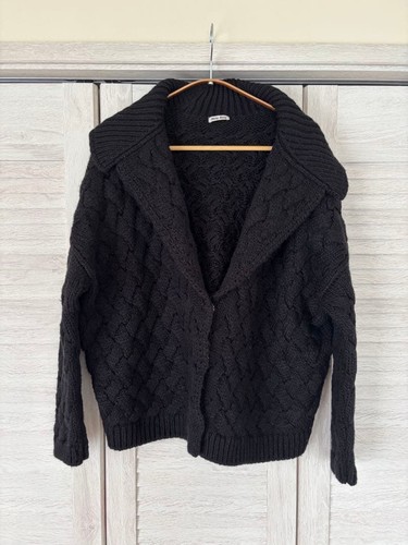 Miu black cable - miu, knit