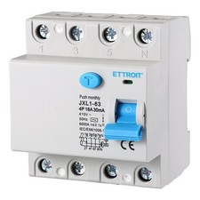 Interruttore Differenziale Puro 4P 16A 6kA 30mA 380V Salvavita Differenziale Occ
