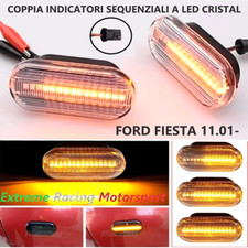 FORD FIESTA 01-08 INDICATORI DI DIREZIONE LATERALI DINAMICI CRISTAL SEQUENZIALI