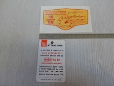 INTROVABILE: VETROFANIA ORIGINALE PER FIAT 1500 CABRIOLET REGIMI DI RODAGGIO