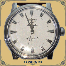 Longines Conquest Automatico ref.9001 38mm Cal.19as 1950' 1960'