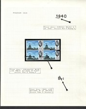 COLLEZIONE SPECIALIZZATA DI VARIETÀ COMMEMORATIVE PRE-DECIMALI IN ZECCA NON MONTATE