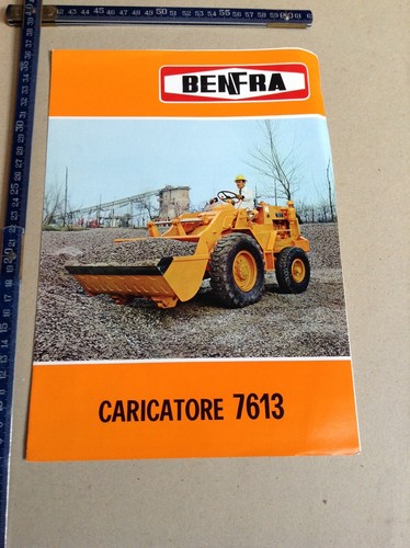 Depliant pubblicitario vintage - depliant,