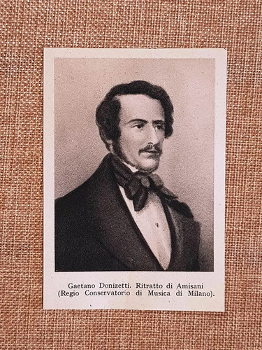 Ritratto gaetano donizetti - donizetti, di
