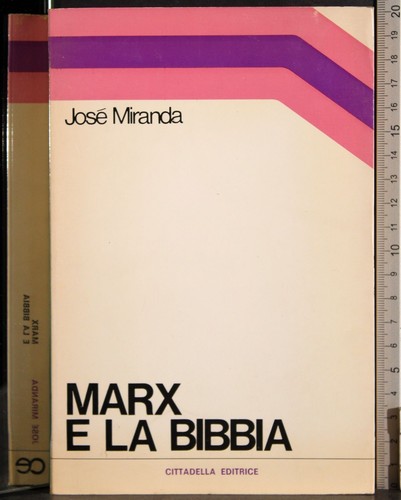 Marx bibbia josé - marx,
