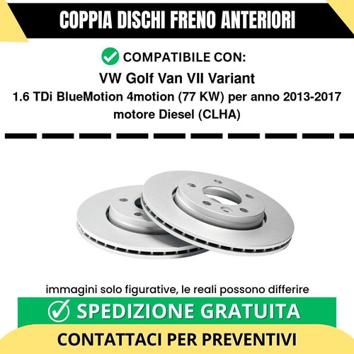 Coppia dischi freno anteriori - coppia,