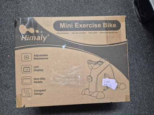 Himaly mini exercise bike - exercise,