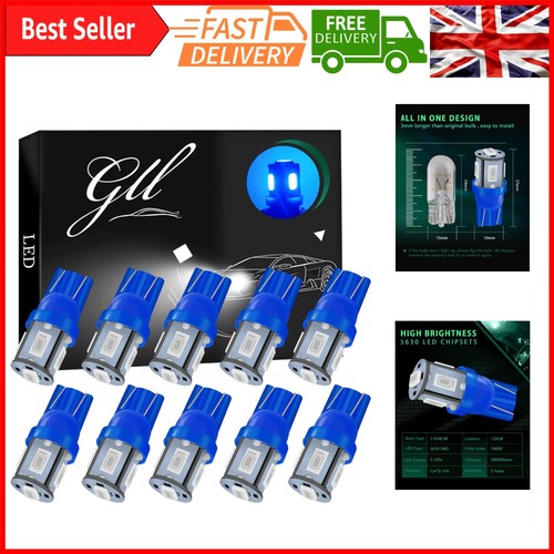 Lampadine led t10 blu - lampadine,
