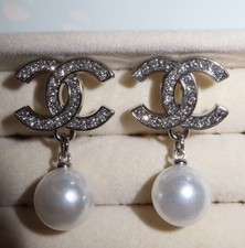 boucles d'oreilles argentée
