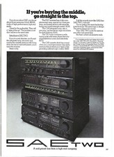 Vintage Print Ad SAE TWO Amp