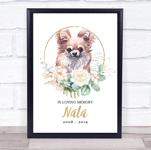Chihuahua pet memorial - chihuahua,
