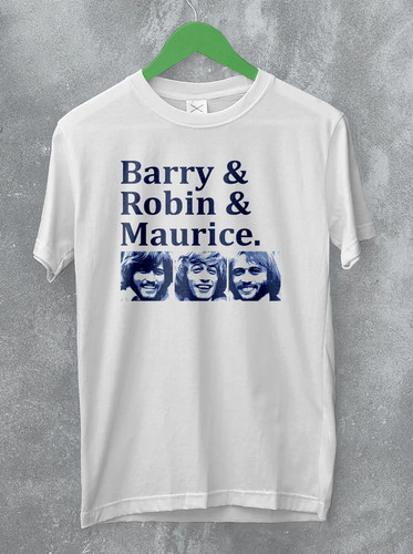 Shirt uomo bee gees band - gees,