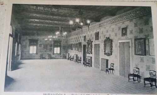 Cartolina mirandola modena - mirandola,