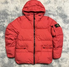 Piumino Stone Island Rosso, Mai Utilizzato, Taglia m