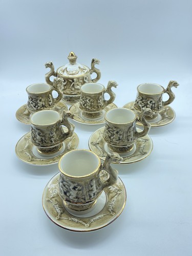Set caffe capodimonte - set, vintage