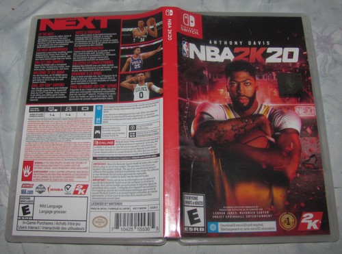 2019 nintendo switch nba 2k20 - nintendo,