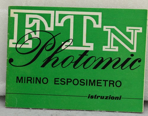 Nikon ftn photomic - nikon, mirino