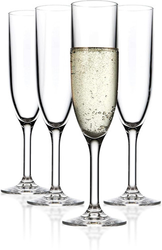 Flauti champagne infrangibili - flauti,