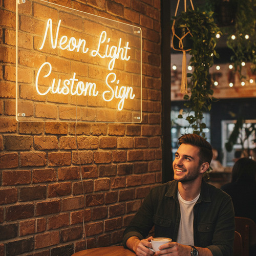 Insegna personalizzata luce - insegna,