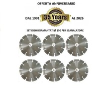KIT DISCHI DIAMANTATI Ø 150