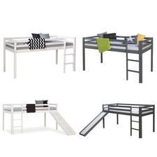 Letto a soppalco 90x200 cm