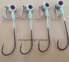 10pz Ganci da Pesca Jig Head
